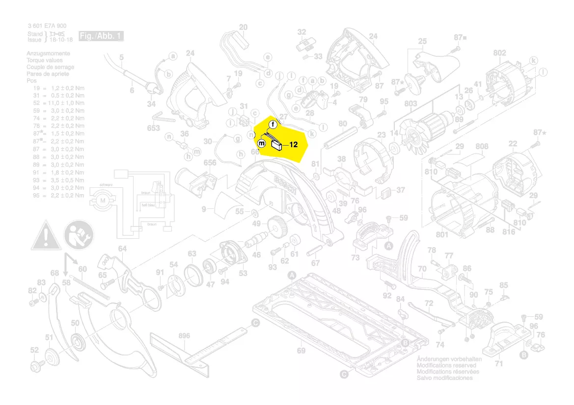 Condensateur réf. 1 619 P06 099 Bosch